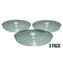 Growing Essentials 10" Clear Saucer side profile