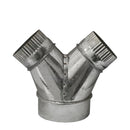 Climate Control 6"x4"x4" Y Duct Connector side profile