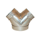 Climate Control 8"x6"x6" 'Y' Duct Connector side profile