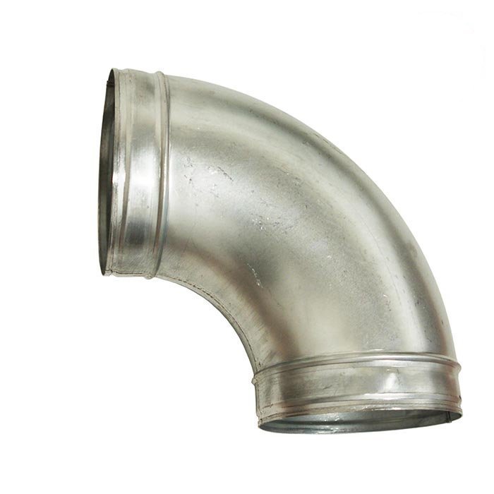 Climate Control 4"" Elbow side profile