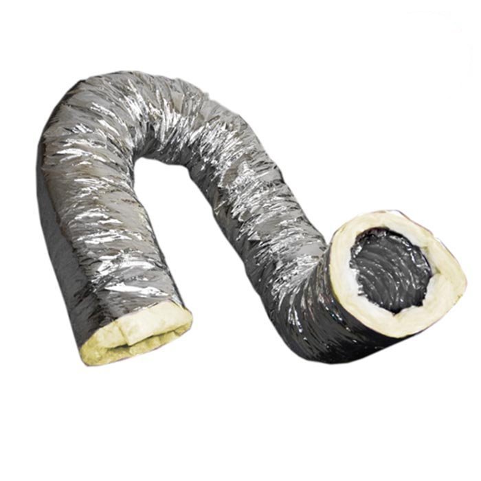 Climate Control 4" x 25' Insulated Ducting 