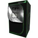 Yield Lab 48" x 48" x 78" Reflective Grow Tent front