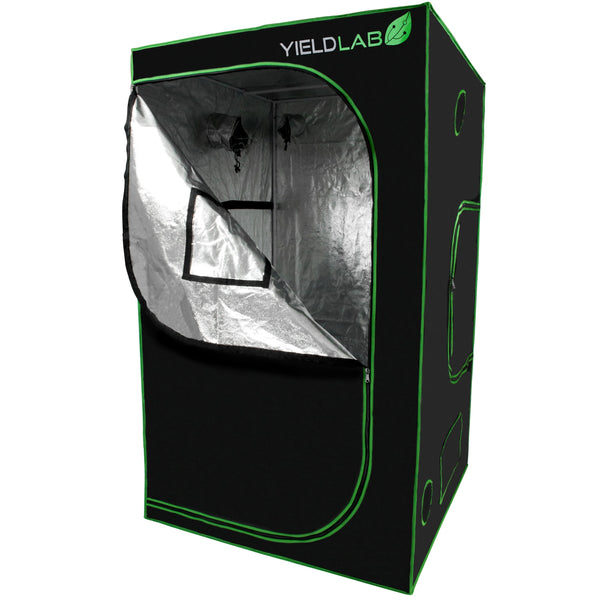 Yield Lab 48" x 48" x 78" Reflective Grow Tent front