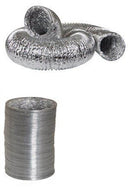 Climate Control 4” x 33’ Insulated Foil Ducting Ventilation side profile