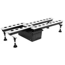 Hydroponics SuperPonic SuperFlow 26 Site Ebb and Flow Hydroponic System with trays out