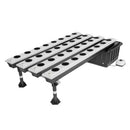 Hydroponics SuperPonic SuperFlow 32 Site Ebb and Flow Hydroponic System trays to one side