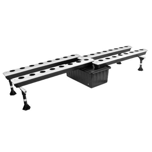 Hydroponics SuperPonic SuperFlow 32 Site Ebb and Flow Hydroponic System trays to both sides