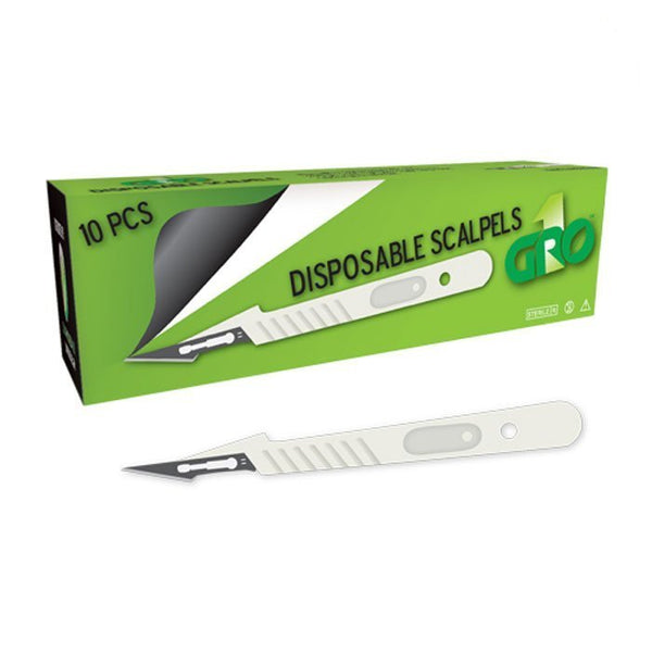 Growing Essentials Gro1 Scalpels (10pcs/box) with box