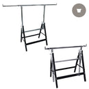  Adjustable Saw Horses front and back