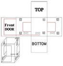 LAGarden 59x59x78 Reflective Grow Tent diagram