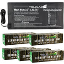 Propagation Yield Lab 20.75 x 10 inch Seed and Clone Heat Mat (10 Pack) with boxes