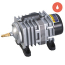 Hydroponics AquaVita Air Compressor 65L/min. side profile