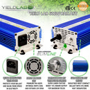 Yield Lab 600w HPS Air Cool Tube Digital Dimming Grow Light Kit ballast features