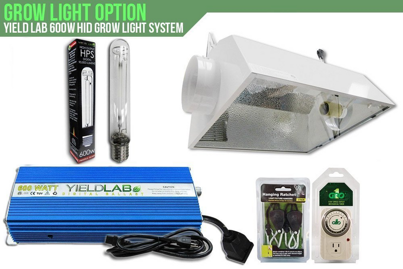 4x4ft HID Hydro Complete Indoor Grow Tent System