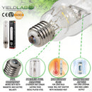 Grow Lights Yield Lab HPS 600w Lamp HID Bulb (3 Pack) features