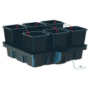 Hydroponics Platinium 100 Series Hydro Star 18L Pots side profile