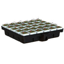 Hydroponics PLATINIUM No pots w/ Rockwool (Hydrostone) - 120 series front profile
