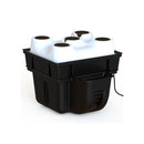 Hydroponics PLATINIUM 1 Piece aeroponic top (Aerotop) - 40 series side profile