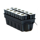 Hydroponics PLATINIUM Pots w/ aeroponic tops (Aerostar) - 40x90 (80) Series side profile