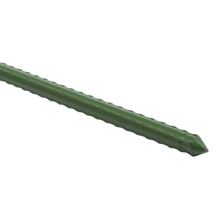 Growing Essentials 6' Steel Stake Plant Support - Green 20-pack - 5/8'' THICK