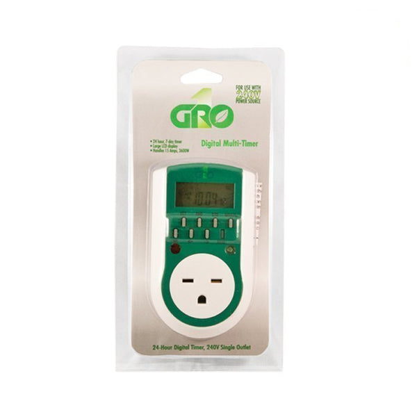 Grow1 240V Single Outlet Digital Timer - Image 4