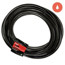 Hydroponics 3/4'' x 25' Black Poly Tubing coiled top view