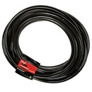 Hydroponics 1" x 50' Black Poly Tubing top view