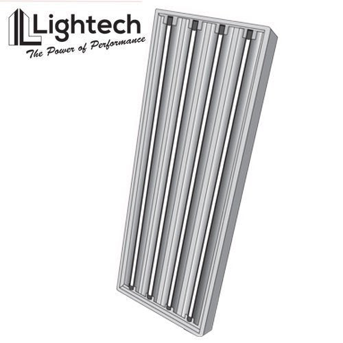 LighTech 4ft 4 Bulb T5 Fluorescent Light (Grow Bulbs) side profile
