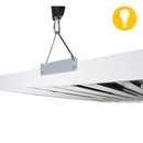 Grow Lights Lightech T5 4' 8 Grow Bulb Fixture 120/240V hanger close up