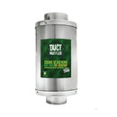 Climate Control 4 inch Duct Muffler side profile