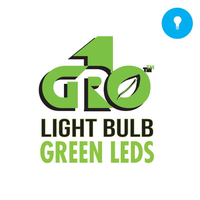 Growing Essentials Grow1 Green LED Light Bulb w/ Remote logo