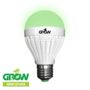 Growing Essentials Grow1 Green LED Light Bulb 9W side profile