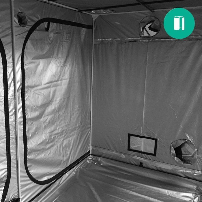 OneDeal 10’ x 10’ x 6.5’ Grow Tent inside