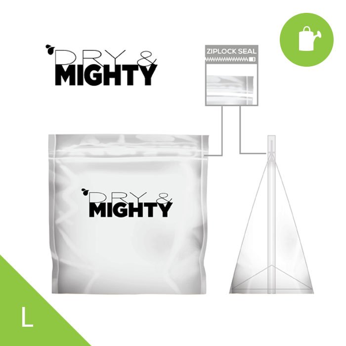 Harvest Dry & Mighty Bag Large - 10pack side view