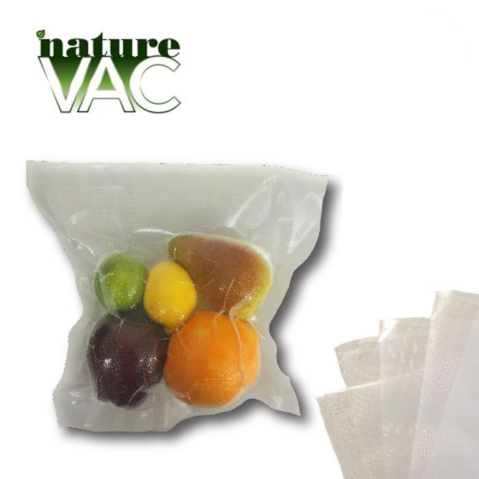Harvest NatureVak 11"x24" Precut Vacuum Seal Bags All Clear - 50pack
