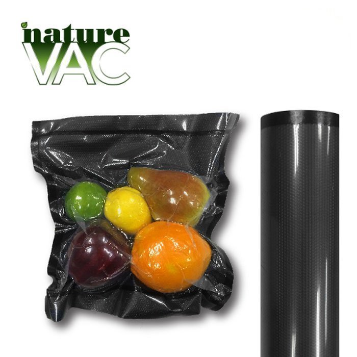Harvest NatureVak Vacuum Seal Bags 11in. x 19.5ft. Black & Clear