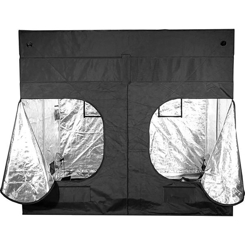 8'x8' Gorilla Grow Tent front windows open