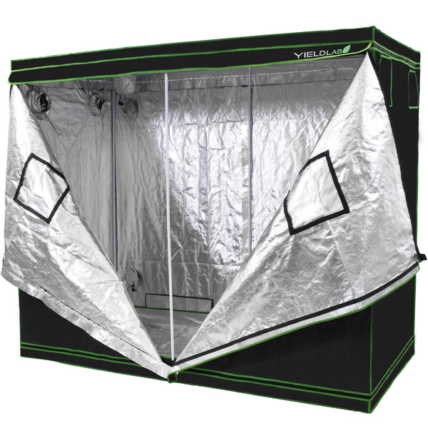 Yield Lab 96” x 48” x 78” Reflective Grow Tent front open