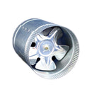 Climate Control 10” Booster In-Line Duct Fan front opening