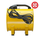 Climate Control 10" Portable Ventilation Axial Fan side