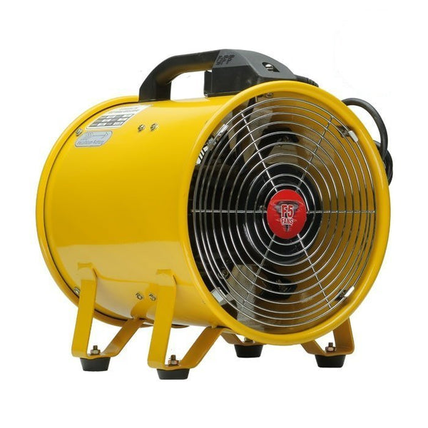 Climate Control 10" Portable Ventilation Axial Fan side