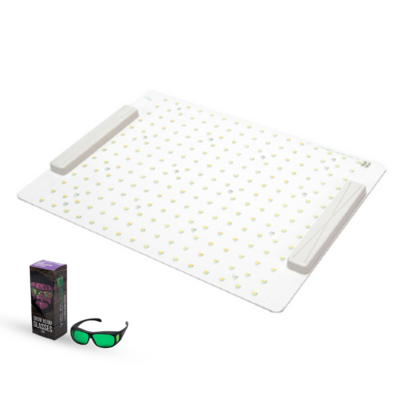 LED Grow Light Electrivo 105W Main with Glasses