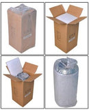 Climate Control 12 Inch Purifier Activated Charcoal Filter packaging open and closed