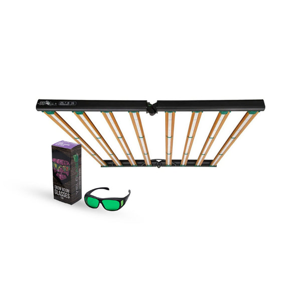 Growers Choice ROI E720 Horticulture USA Type Plug LED Grow Light System-with Glasses