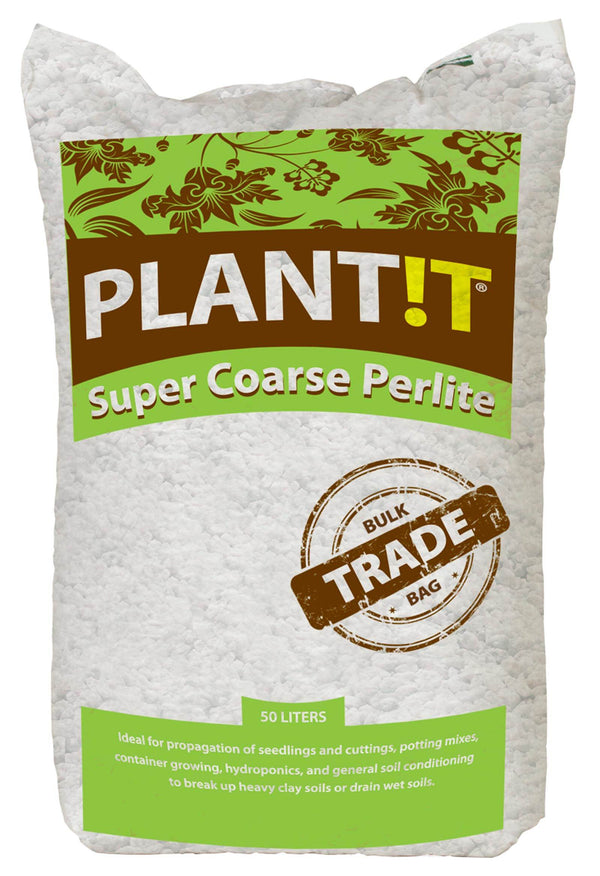 PlantIt Super Coarse Perlite Soil Aeration Volcanic Rock 50L/1.7 Cu. Ft.