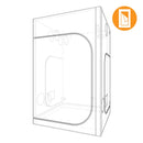 Horticulture Grow Tent Secret Jardin Dark Room 150 Inside