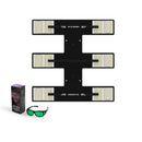 LED Grow Light Horticulture Lighting Group Blackbird Main with Glasses