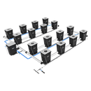 Current Culture H2O Under Current RDWC Hydroponic System - 13 Gallon, 40" Spacing