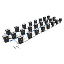 Current Culture H2O Under Current RDWC Hydroponic System - 13 Gallon, 40" Spacing