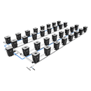 Current Culture H2O Under Current RDWC Hydroponic System - 13 Gallon, 40" Spacing